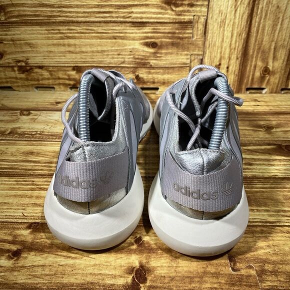Adidas Tubular Viral Women's Size 10 Silver Gray Running Shoes Sneakers S75907 - Picture 7 of 8